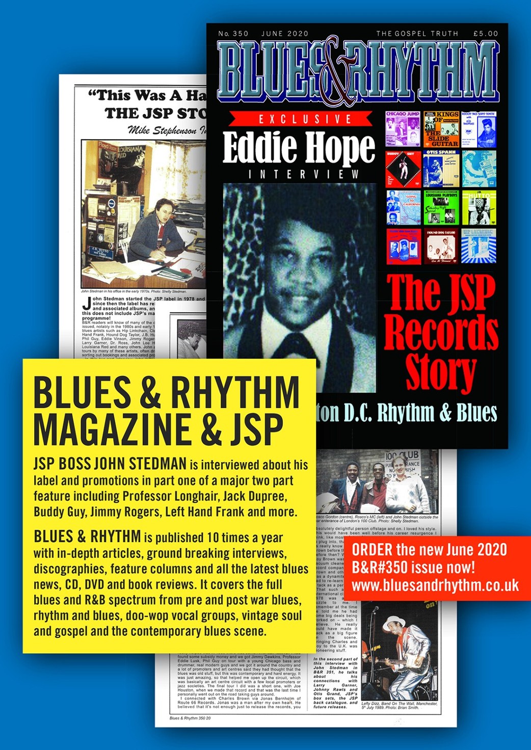 Blues & Rhythm Magazine & JSP